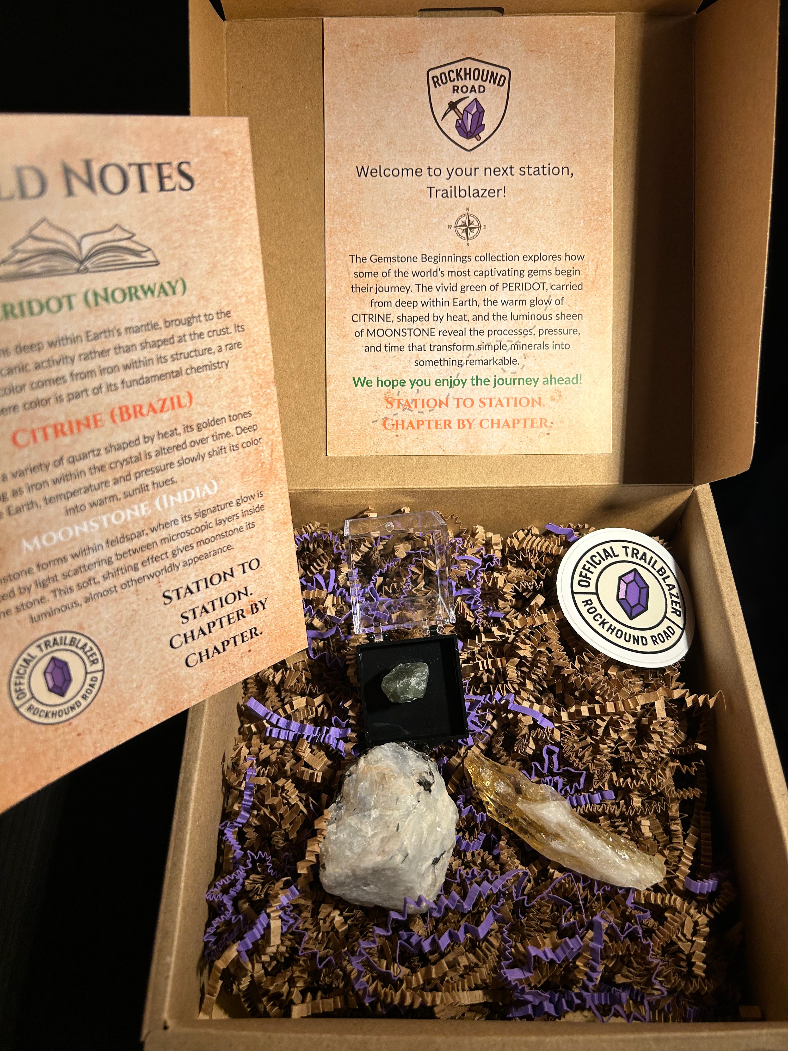 Station 6: Gemstone Beginnings
